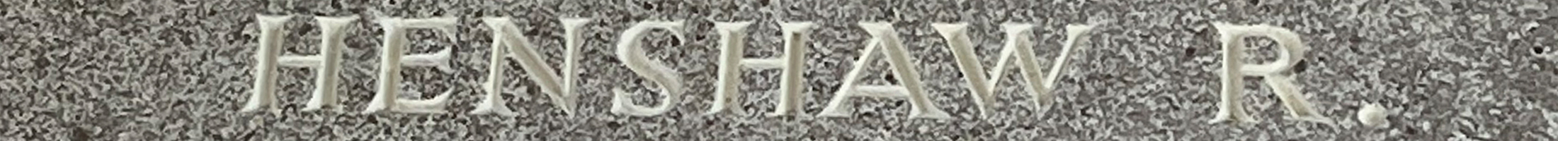 Sgt Ronald Henshaw<br/><br /><br />missing August 13th, 1943<br /><br /><br />No Known Grave<br /><br /><br />Commemorated: Runnymede Memorial, Surrey, England<br /><br /><br />Panel: 153